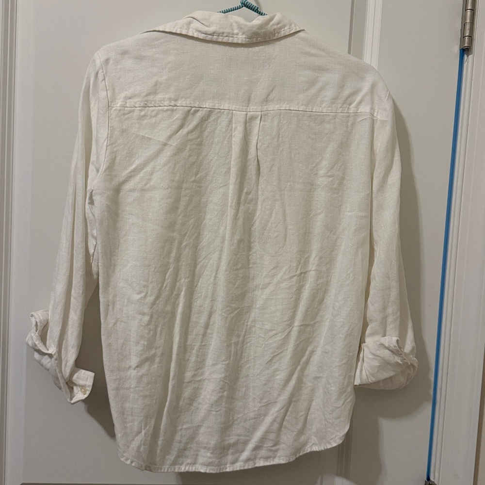 Loft Linen Button Up - Picture 4 of 4